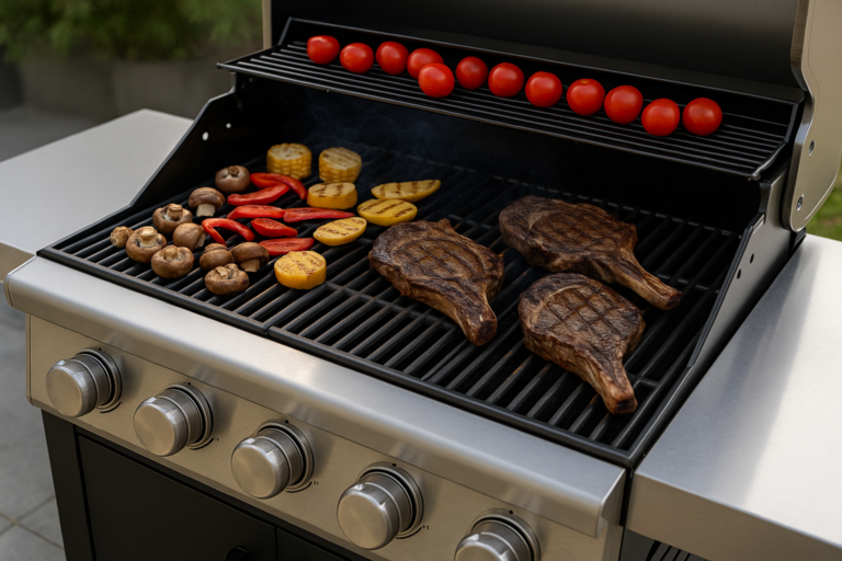 Jaką powierzchnię rusztu wybrać do częstego grillowania?