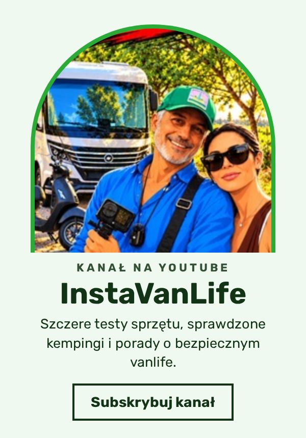 InstaVanLife – kanał o podróżach kamperem na YouTube
